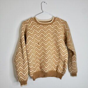 Vintage Peruvian Alpaca Wool Sweater 🐑✨